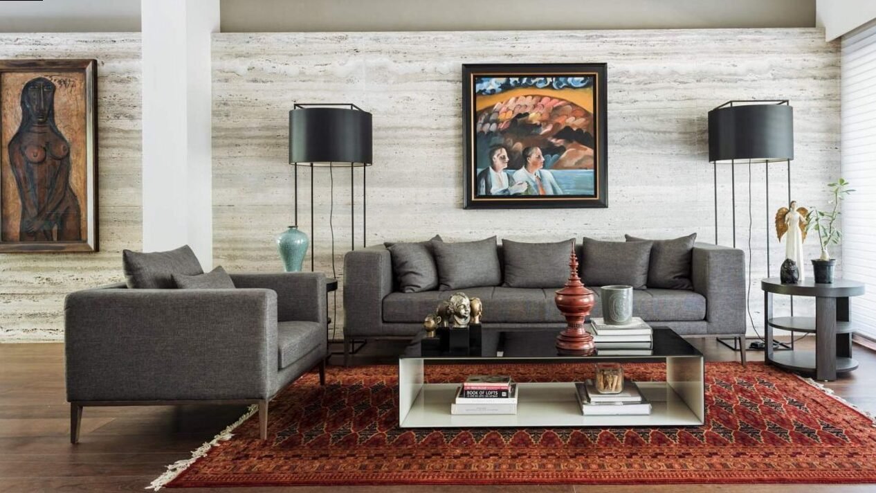 Sofa in the middle of the living room - the guide of a luxurious, personality!